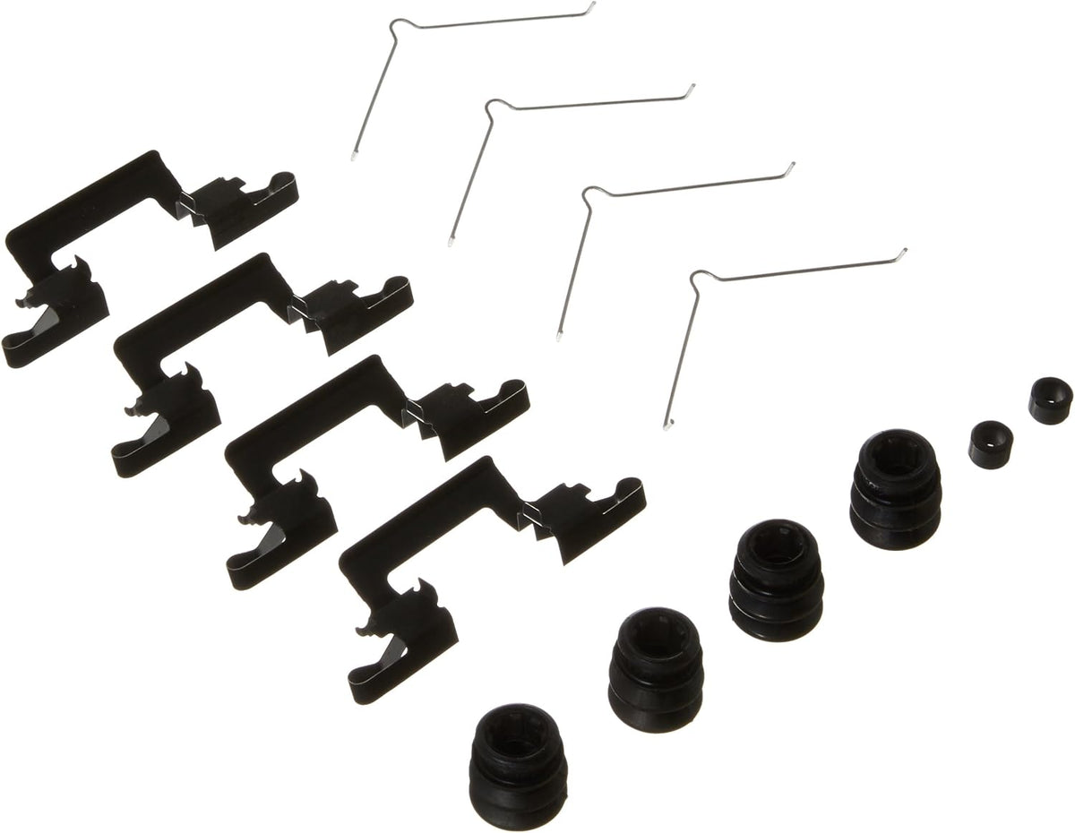 Carlson front disc brake hardware kit front view automotive part