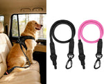 PetBonus Dog Seat Belt for Car, Durable Rope Dog Car Harness Seatbelt for Vehicle, Pet Tether Safety Restraint with Heavy Duty Buckle Hook Latch Lockable Clip for Small Medium Large Breeds (Black) - Image 10