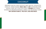 Nutritional information label on Russell Stover 10 Ounce candy bag