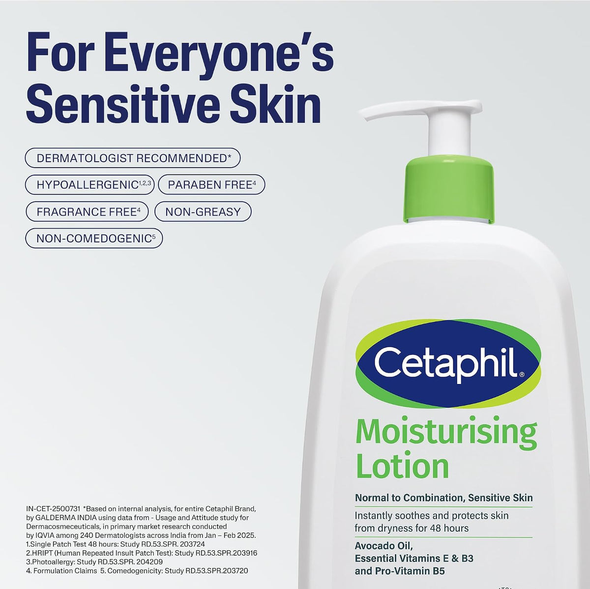Cetaphil skincare bottle packaging details