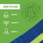 Frogg Toggs cooling towel material close up