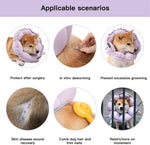 H HIDREAM soft elizabethan collar for dogs showing padded comfortable texture