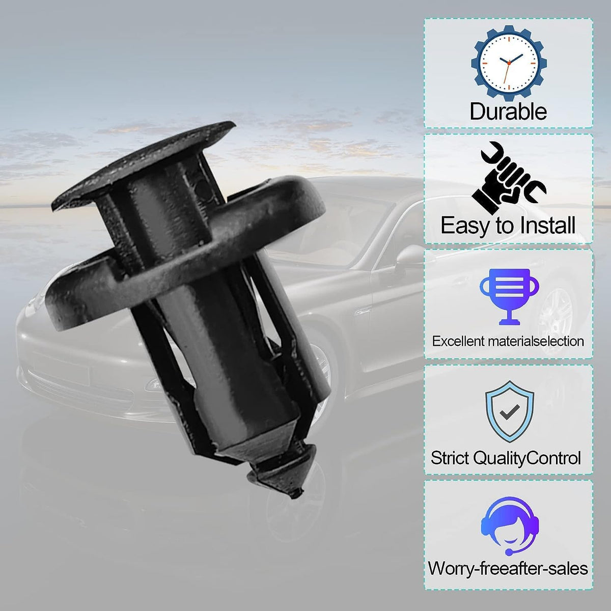 TOPCNOEM replacement clips for Honda and Acura vehicles
