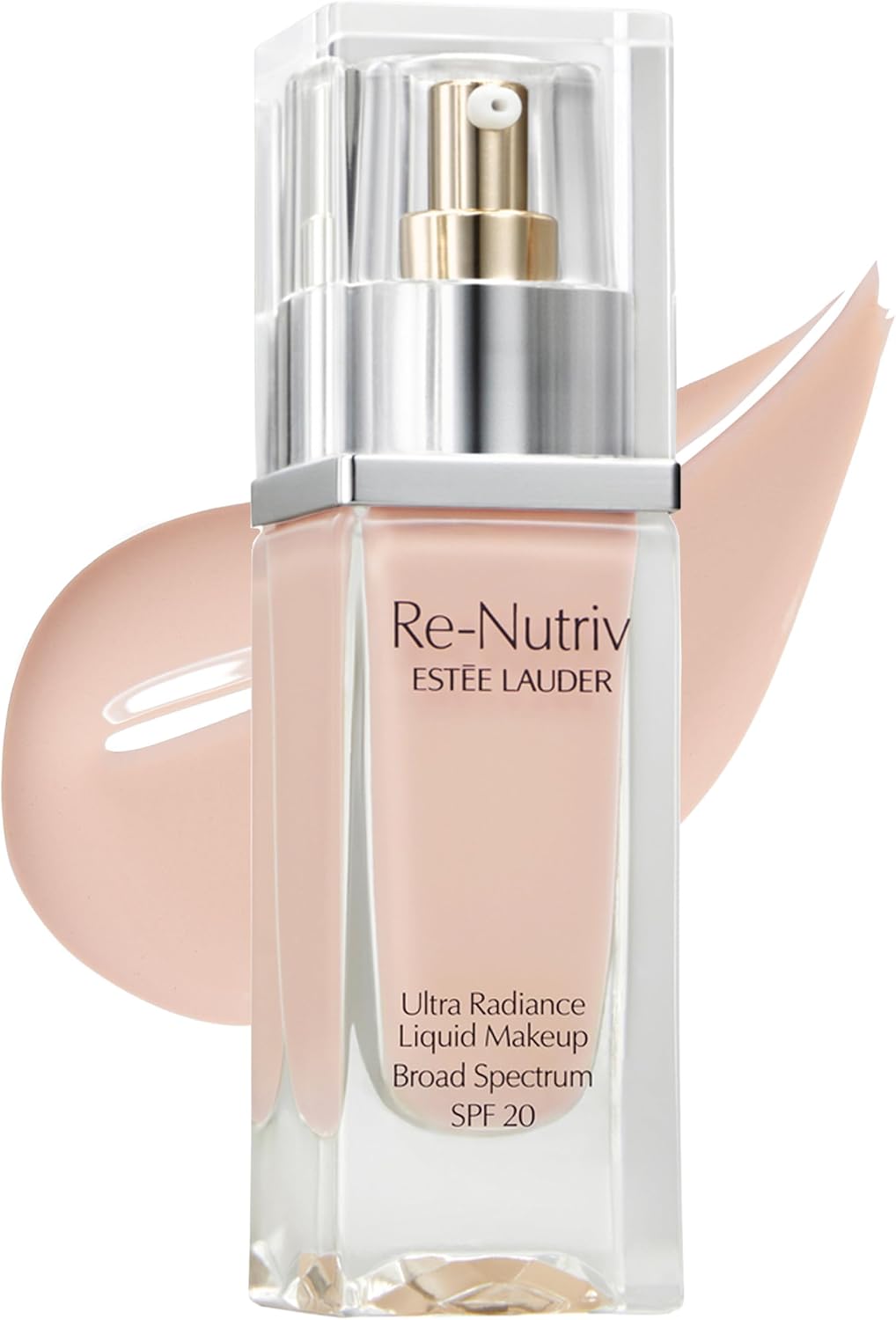 Este Lauder Re-Nutriv Ultra Radiance Liquid Foundation SPF 20 | Luxurious, Hydrating, Long-Wearing, 1 Fl Oz - Image 15
