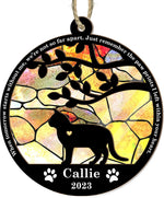 Alpadil And Co pet bereavement gift close up of printed artwork