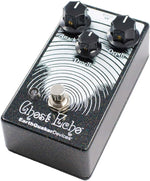 EarthQuaker Devices Ghost Echo V3 stompbox angled view highlighting jacks and branding