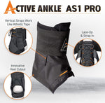 Cramer Active Ankle AS1 Pro figure-eight stabilization strap system detail