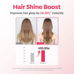 Texture and application of A'Pieu Raspberry Hair Vinegar liquid rinse