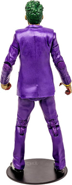 Gold Label Vampire Joker figure close up facial details