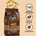 Colombina coffee hard candy bag showing coffee bean branding