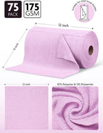 Close-up of 175 GSM microfiber fabric texture