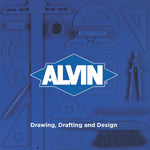 ALVIN 505V combination compass set with interchangeable pen and pencil parts