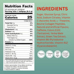 Mollipop plant based functional energy candy lollipops individually wrapped