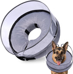 BARKLESS Dog Cone, Inflatable Dog Cone After Surgery for Large Breeds, Soft Surgery Collar with Enhanced Anti-Licking Guard Shield for Pets, Patented Protective Donut Collar - Image 13