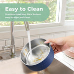 LIHONG stainless steel food bowl filled with kibble