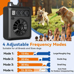 Side profile of rechargeable anti barking silencer