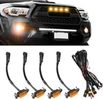 Chrymum LED grill lights front view