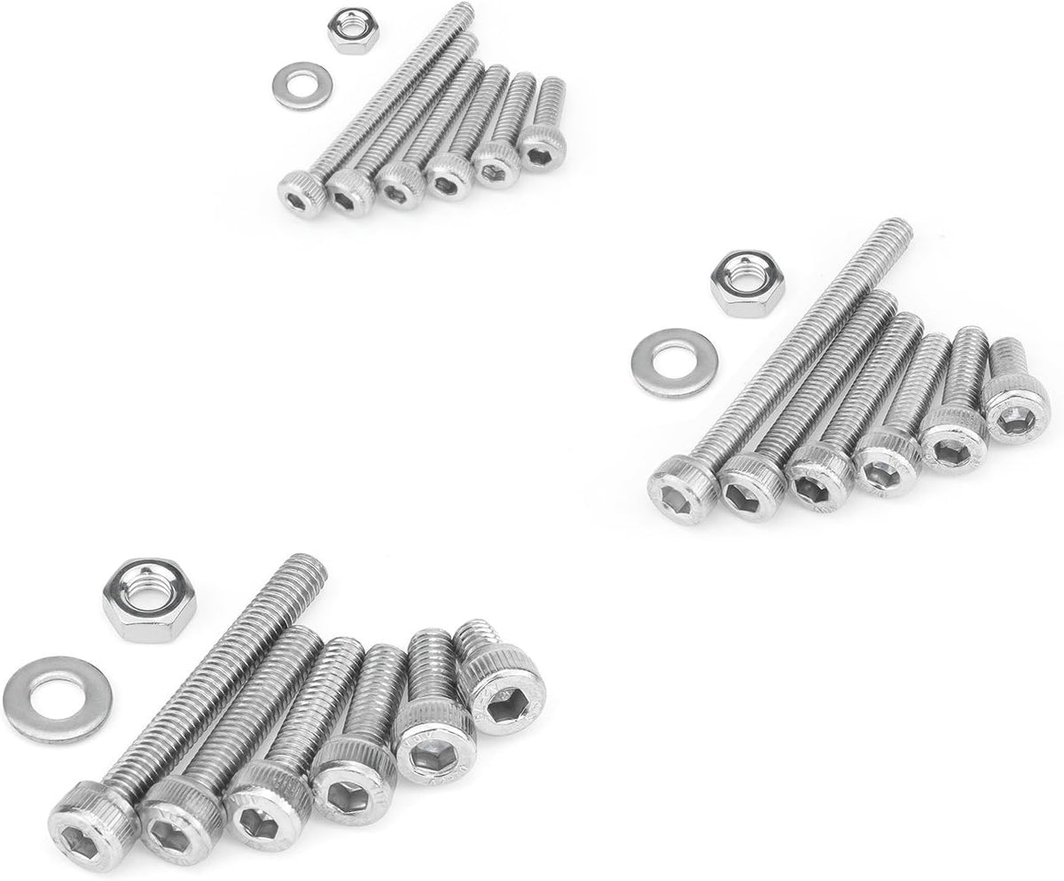 Included hex wrenches and storage compartment layout
