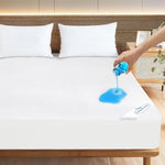 Springspirit queen size waterproof mattress protector front view