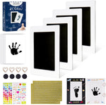 Tubuui inkless baby hand and footprint kit front view showing clean touch ink pad