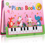 Quimsity educational piano book interactive toddler musical toy front view