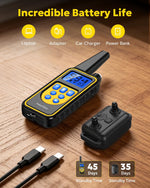 Complete Heaflex 2-dog e-collar system packaging and accessories