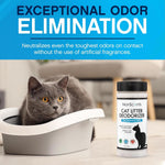 NonScents fragrance free cat litter box professional strength odor neutralizer powder packaging