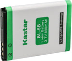Two Kastar battery units arranged side by side