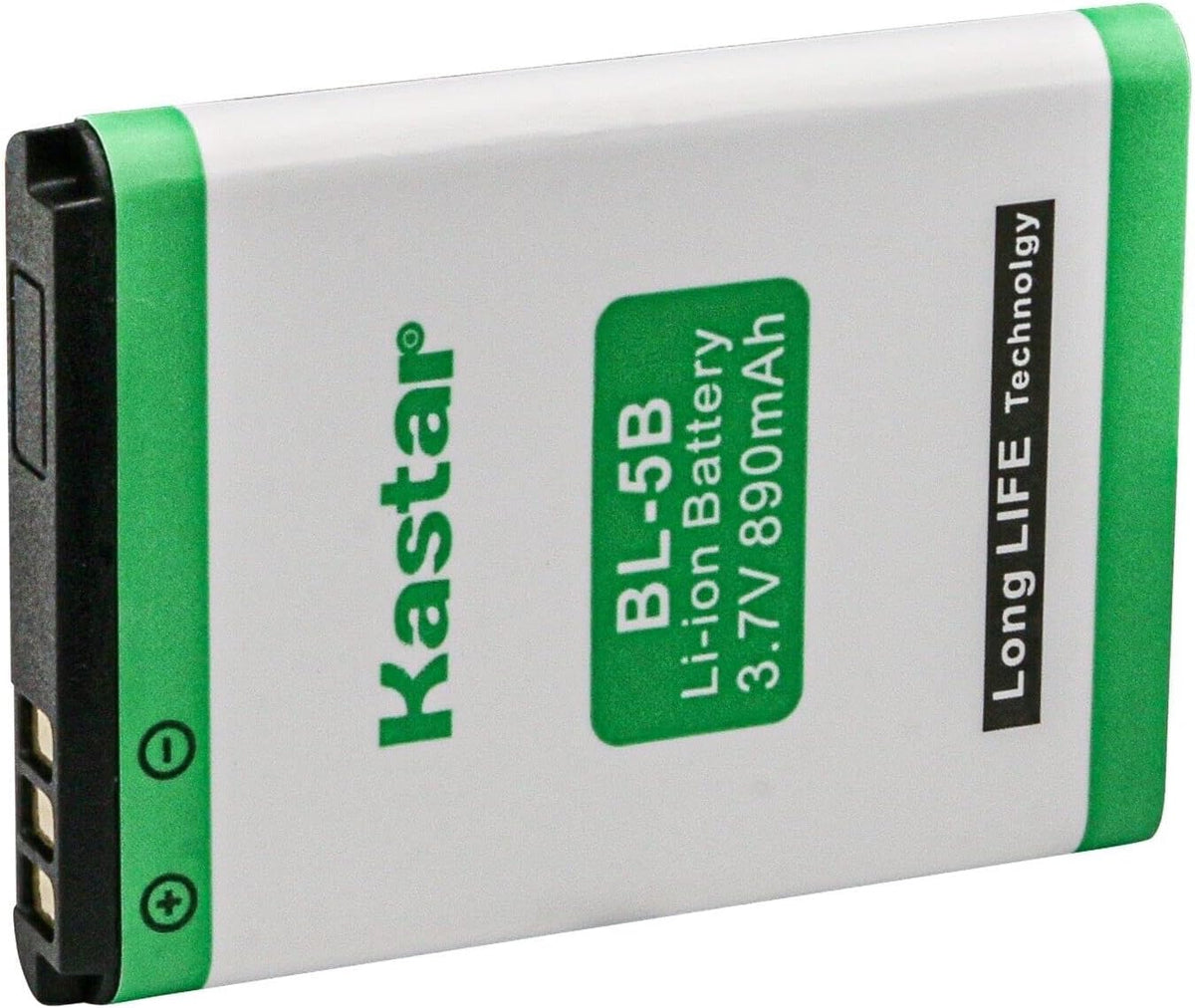 Two Kastar battery units arranged side by side
