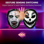 Funle LED mask closeup highlighting eye padding and adjustable strap