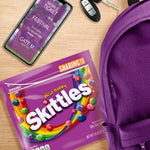 Skittles Wild Berry 15.6 Ounce sharing size bag on a table