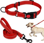 Martingale Dog Collar and Leash Set Martingale Collars for Dogs Reflective Martingale Collar for Small Medium Large Dogs(Hot Pink&L) - Image 15