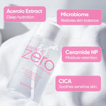 Back label of Banila Co Clean It Zero Pure Cleansing Water