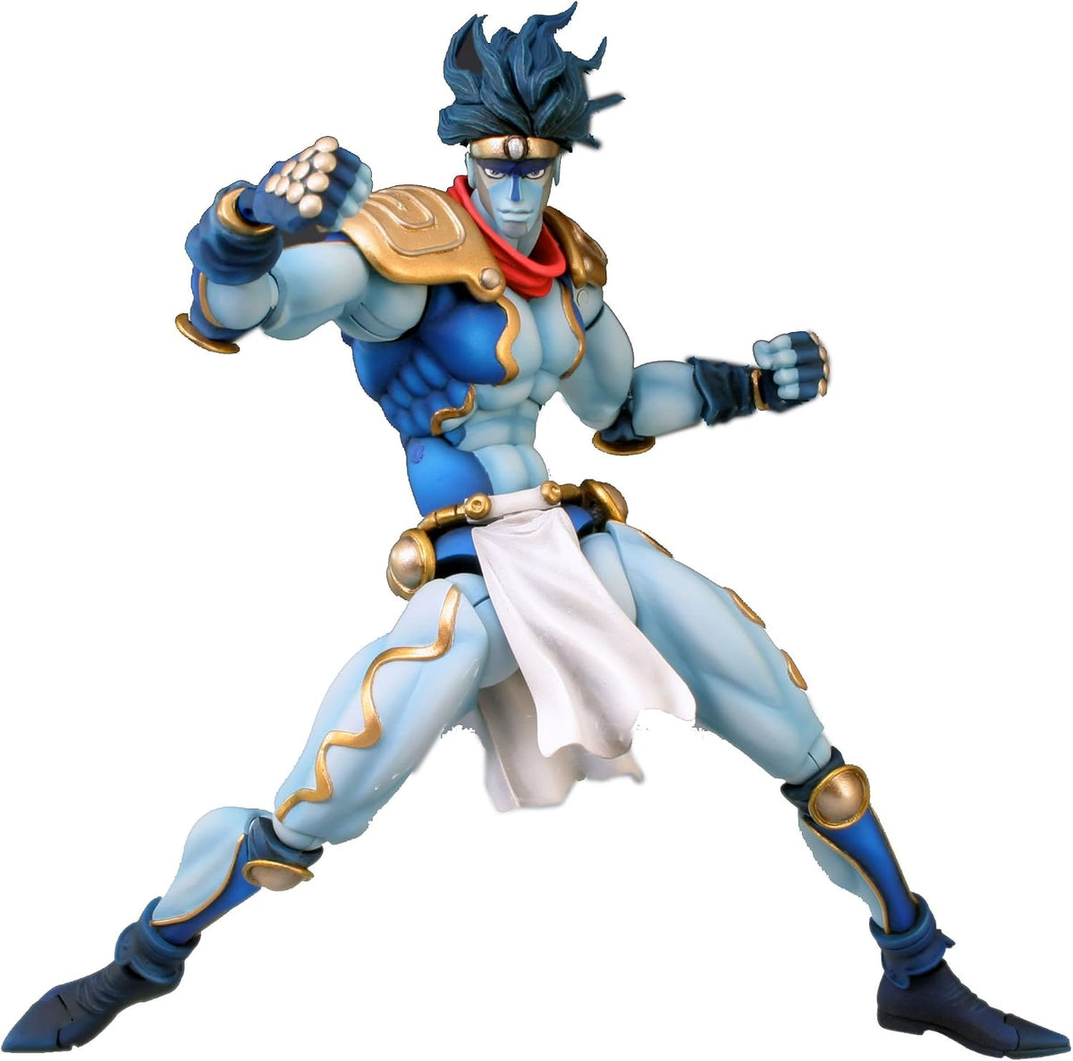 Medicos Star Platinum Second Super Action Statue front view collectible figure