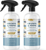 Therapy Granite Cleaner & Polish (2 Pack) - Granite Countertop Cleaner for Marble, Soapstone, Quartz, Quartzite, Slate, Limestone, Corian, Laminate, Tile Countertop, Headstone - Image 1