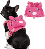 Comfortable padded dog training harness for outdoor travel.