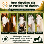 Pure Sole non-nano zinc oxide equine sunscreen ingredients label