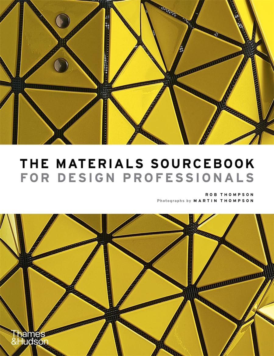 Thames and Hudson The Materials Sourcebook for Design Professionals front cover view premium design reference book