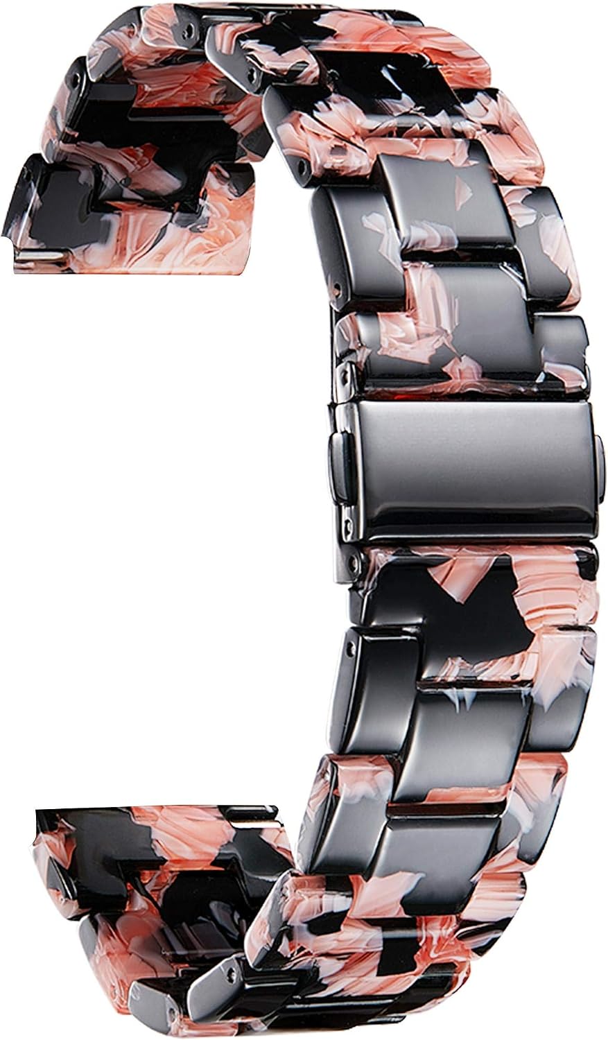 BINLUN Resin Watch Bands Replacement Watch Straps for Men Women 14 Colors Watchbands Lightweight 12/14/16/18/20/22mm Wrist Bands Fashion Skin-Friendly Smart Watch Bracelets - Image 11