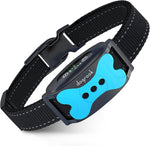 Packaging display of DogRook smart bark collar