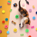 QUOZUO authentic USA imported interactive cat toys collection scattered view