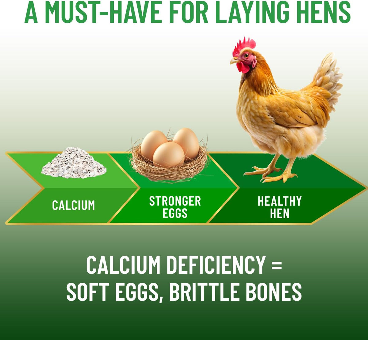 Small Pet Select all natural poultry calcium supplement side view directions