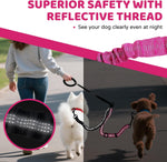 CLLGrocery two dog leash splitter attachment spread flat for scale