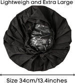 TTAT extra large shower cap interior waterproof lining
