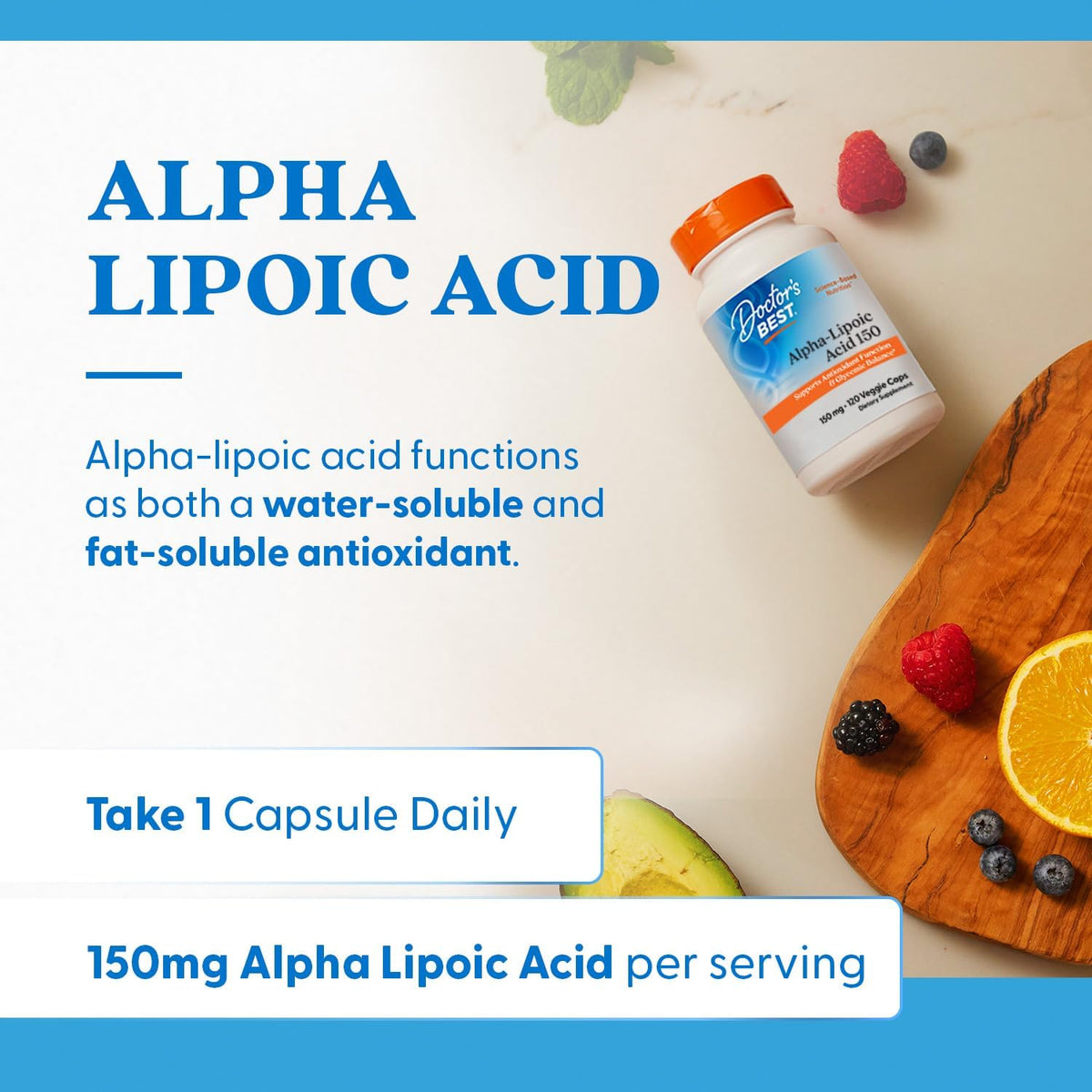 Doctor's Best Alpha Lipoic Acid vegan certification seal detail