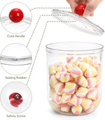 Nagpew wide mouth food storage containers on counter