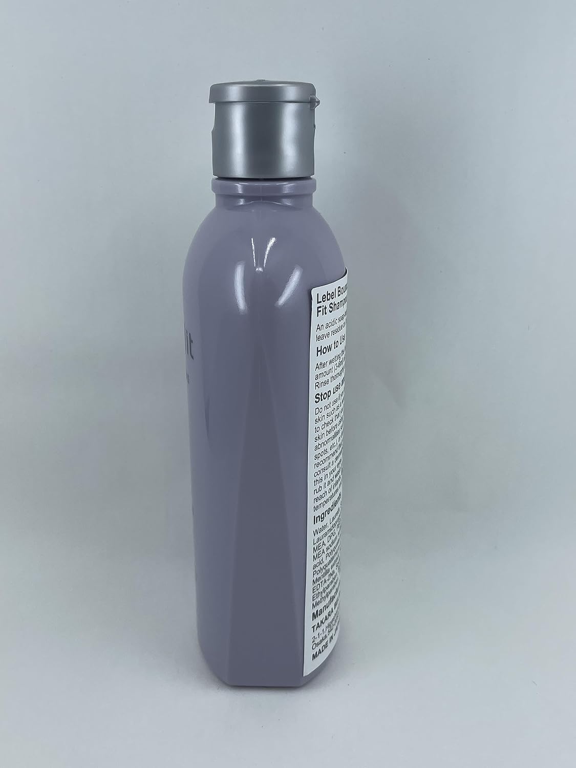 Lebel ProEdit hair care product size comparison