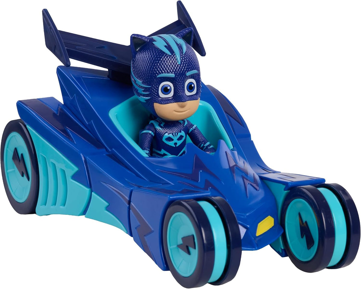 PJ Masks Catboy & Cat-Car Articulated Blue Action Figure and Vehicle Set - Image 7