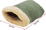 Goopaws burrow bed in flat mat configuration for summer