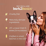 Authentic USA imported Bark2Basics pet grooming product packaging